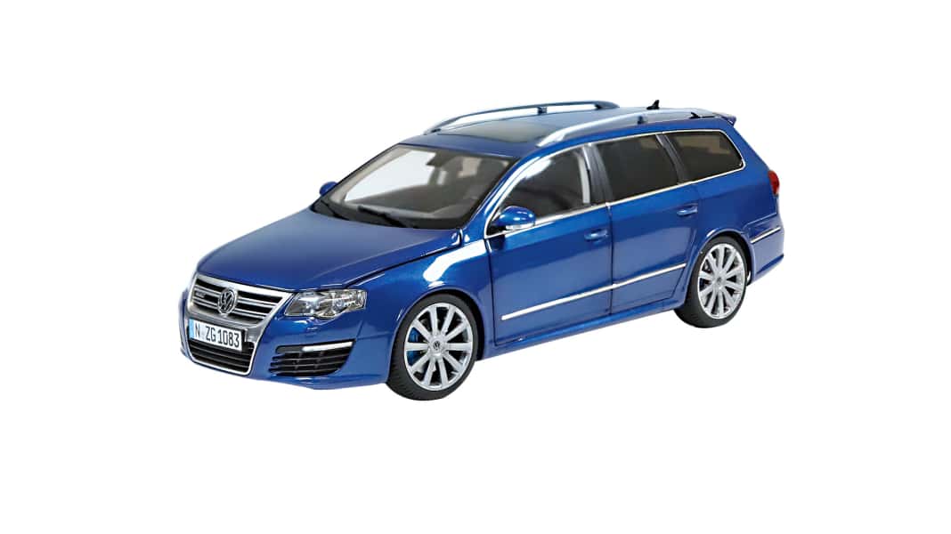 VW Passat (B6) R36 von NZG in 1:18 - Der Sturm-Passat
