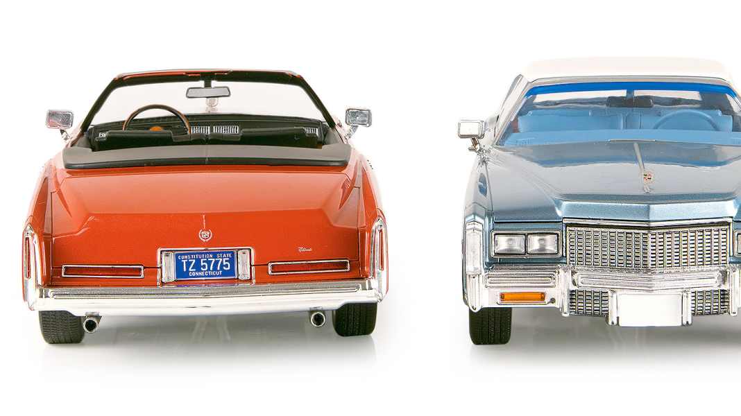 ‘76 Cadillac Fleetwood Eldorado Convertible von MCG in 1:18 – Beverly Hills 1976
