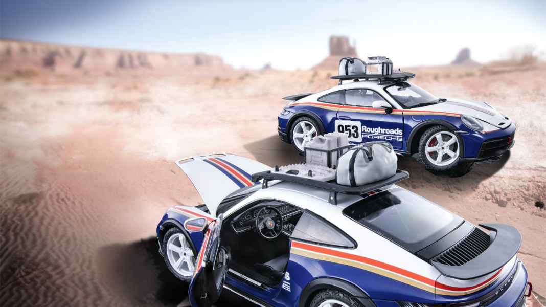 ‘24 Porsche 911 Dakar von Minichamps in 1:18 –Wüster Elfer