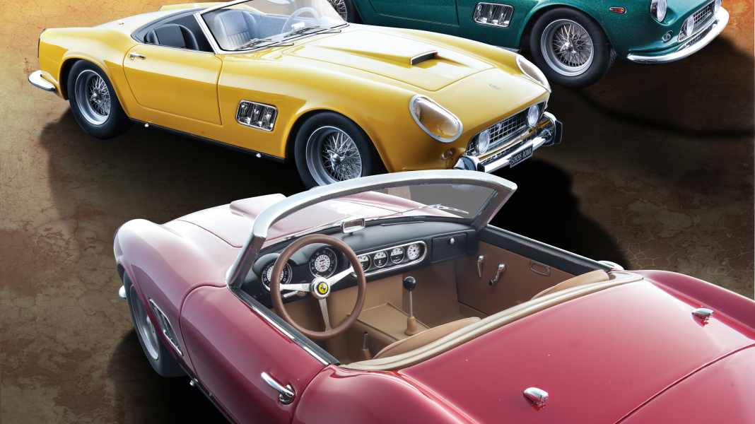 Ferrari 250 GT SWB California Spyder von Tecnomodel in 1:18 – Sunshine-Spyder