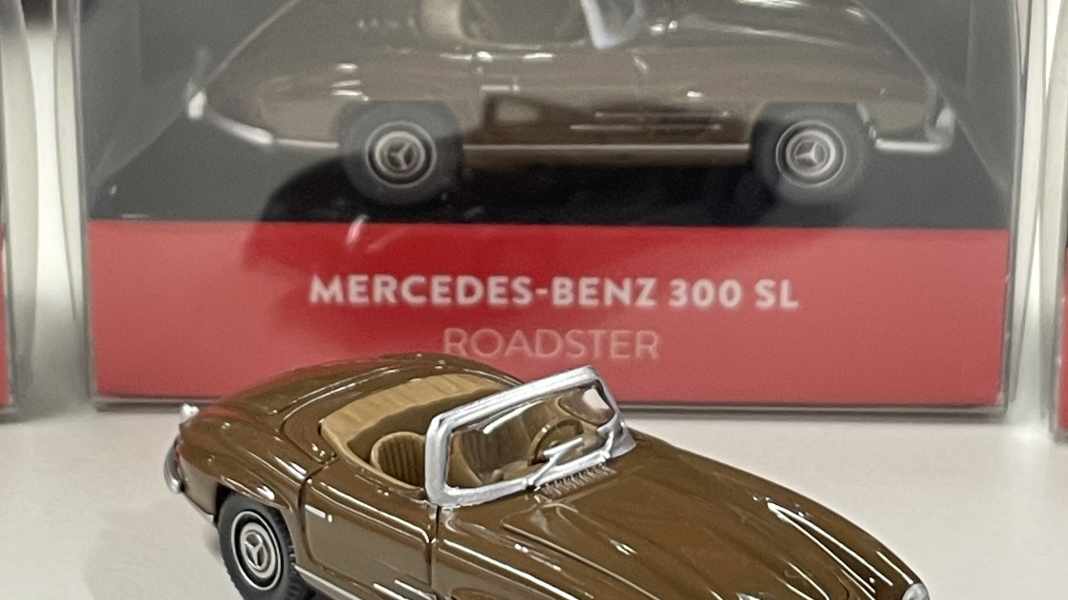 Wiking-Sensation: Nationales Automuseum bringt Krupps 300 SL in 1:87