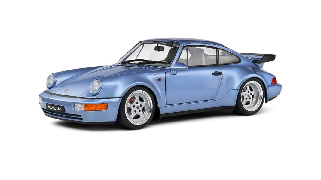 So edel kann ein Turbo sein: Solido bringt 964er in Horizontblau als 1:18er