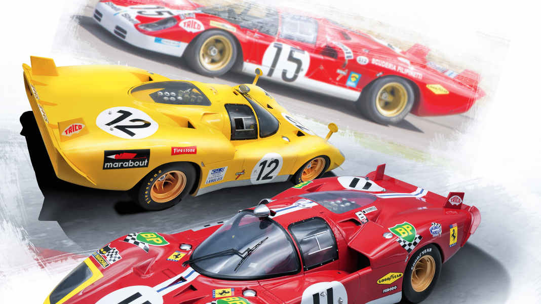 ‘70 Ferrari 512S Coda Lunga von Tecnomodel in 1:12 – Länge siegt?