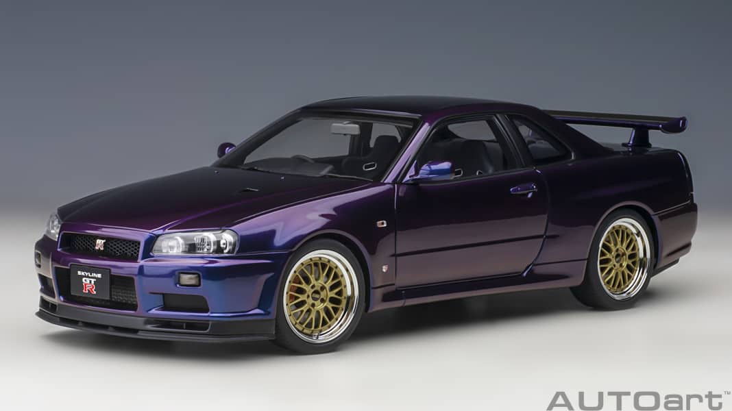 Autoart bringt ultimativen Nissan Skyline GT-R (R34) im Maßstab 1:18