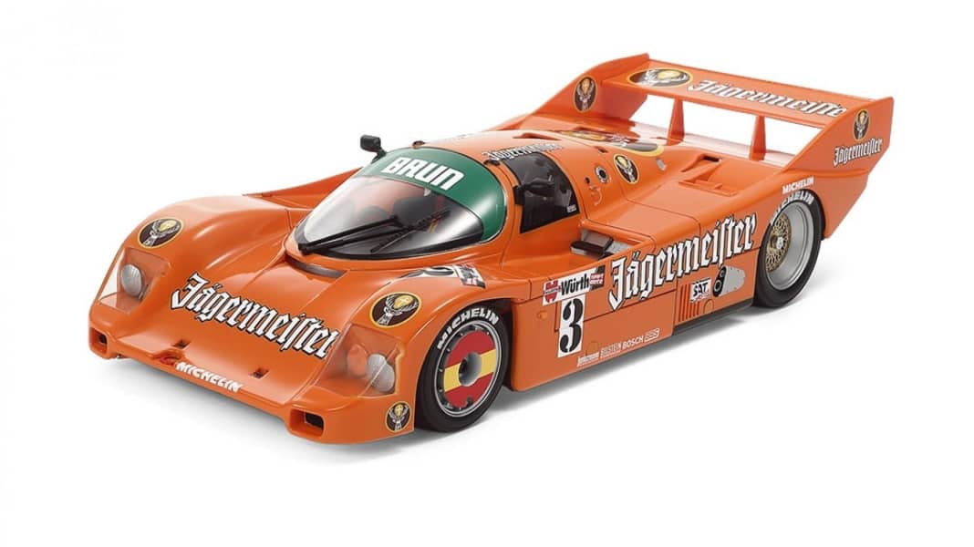 Porsche 962C “Jägermeister” startet bei Tamiya wieder in 1:24