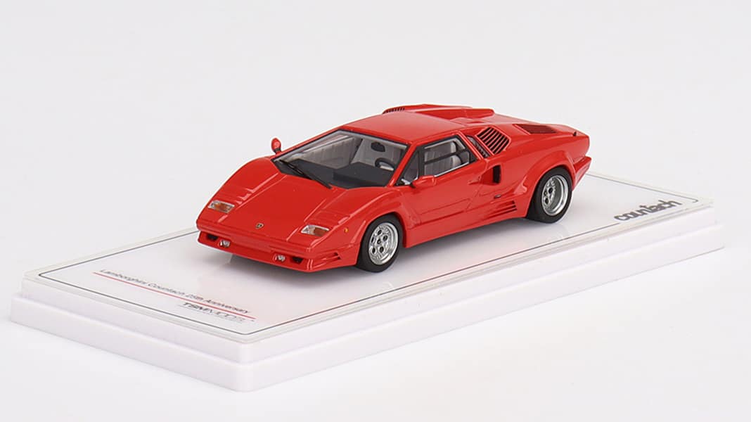 True Scale Miniatures bringt den Jubiläums-Countach in 1:43 auf den Markt