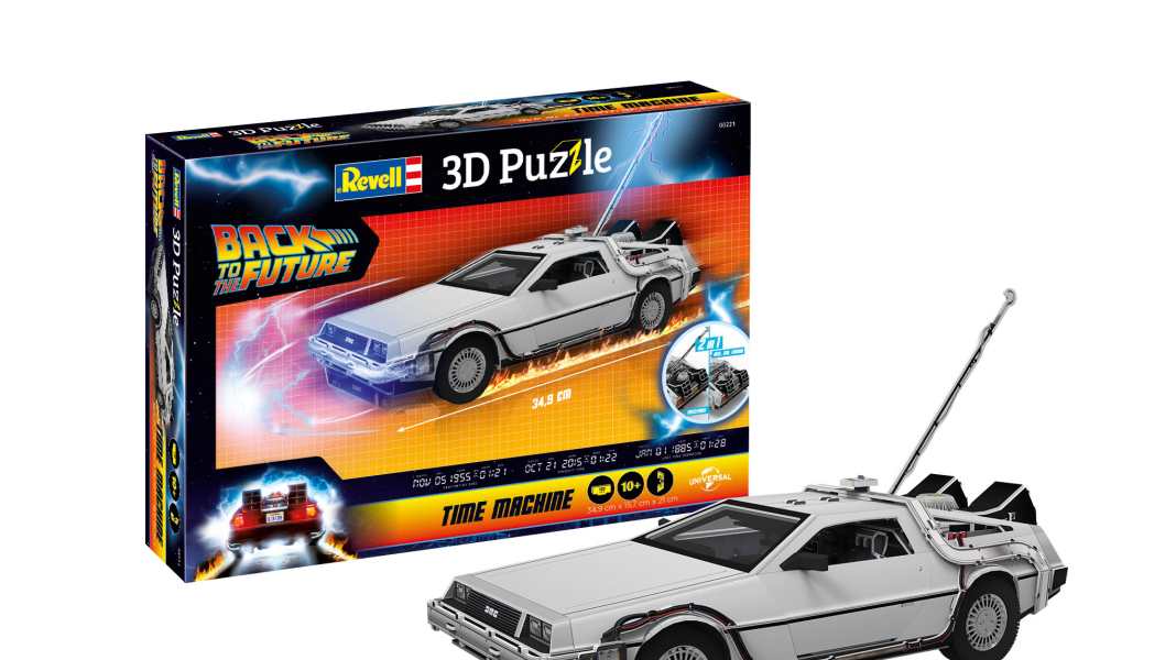 Puzzle dich “Zurück in die Zukunft” – aber dann auch wirklich cool in 3D!