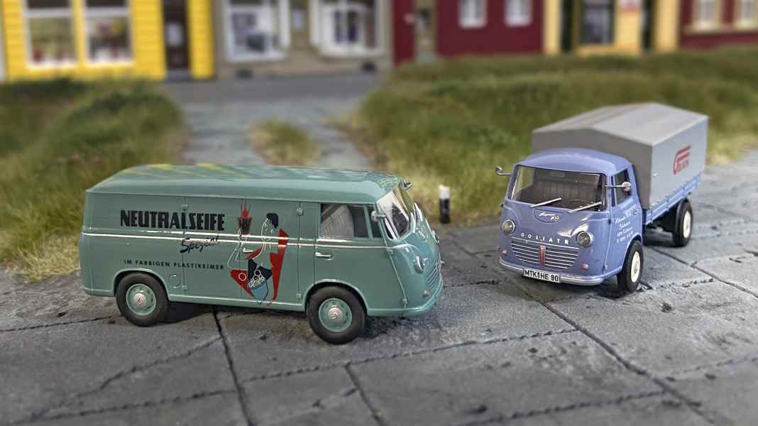 Das geheimnisvolle zweite Leben des Goliath 1100 Express von DreiKa in 1:87