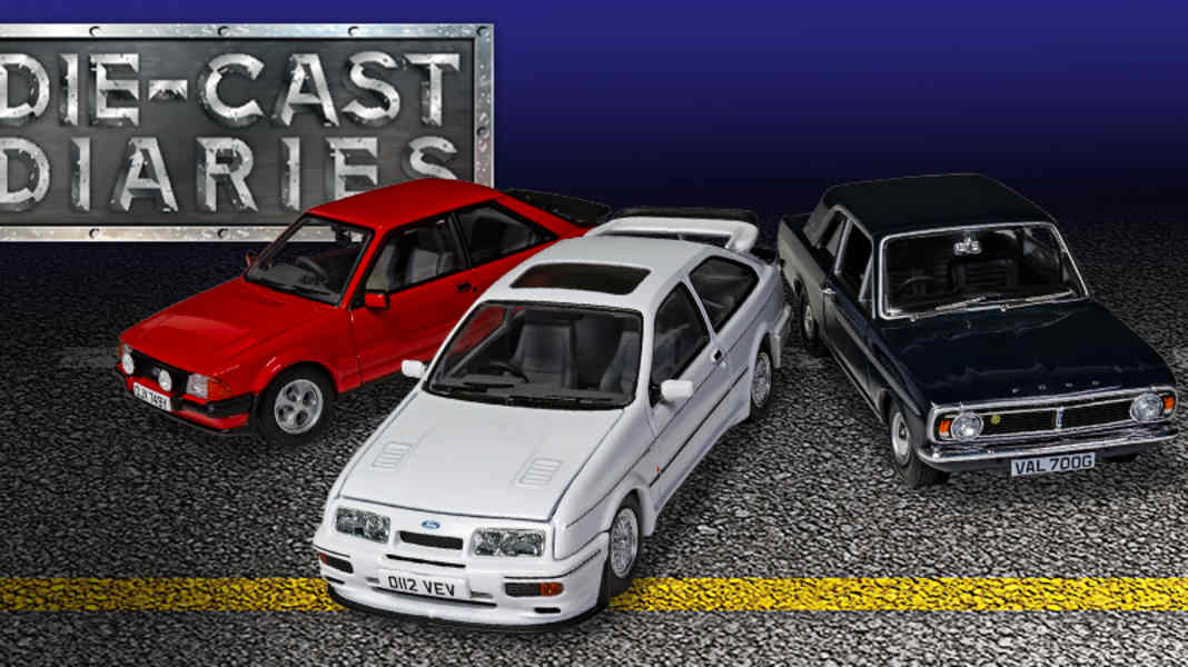Zum Frühjahr gibt es bei Corgi ein Ford-Trio in 1:43 zu bewundern