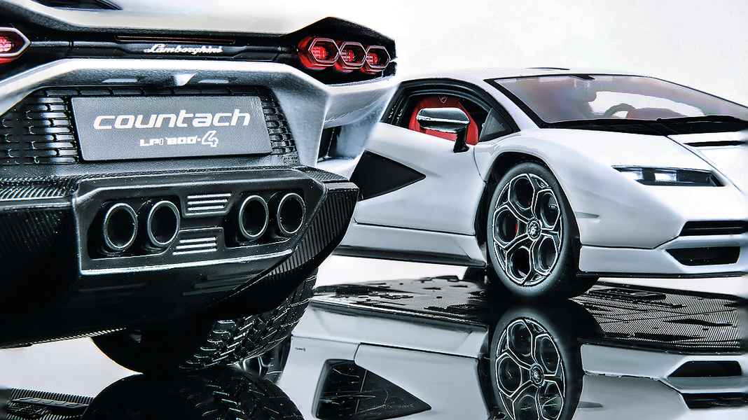 ’22 Lamborghini Countach in 1:24 &1:18 - Doppel-Wumms