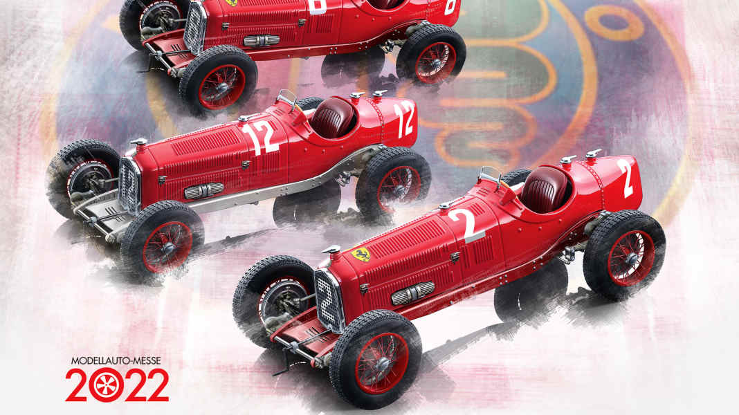 Der Doppel-Vierer: ’32 Alfa Romeo P3 von Tecnomodel in 1:18