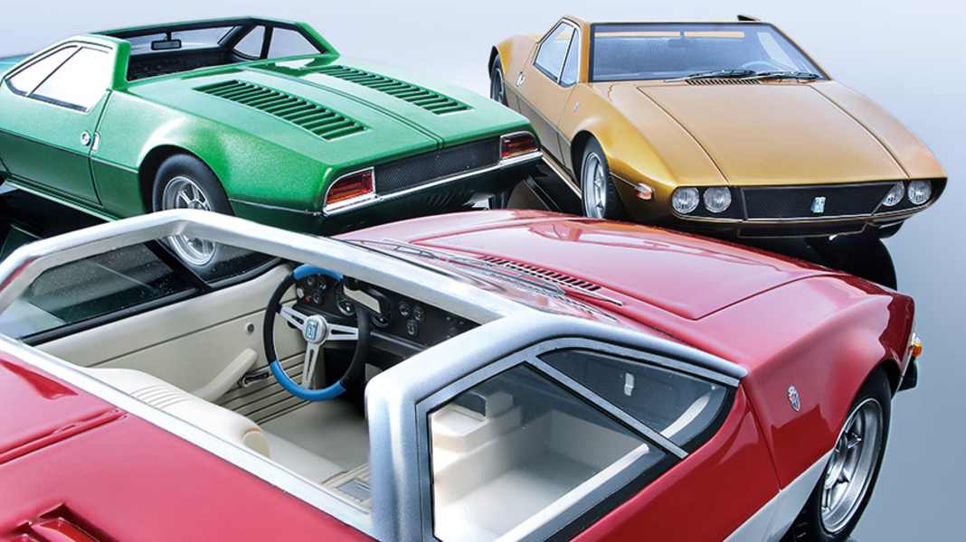 ’66 De Tomaso Mangusta Spyder von Tecnomodel in 1:18 - Cobras Erzfeind