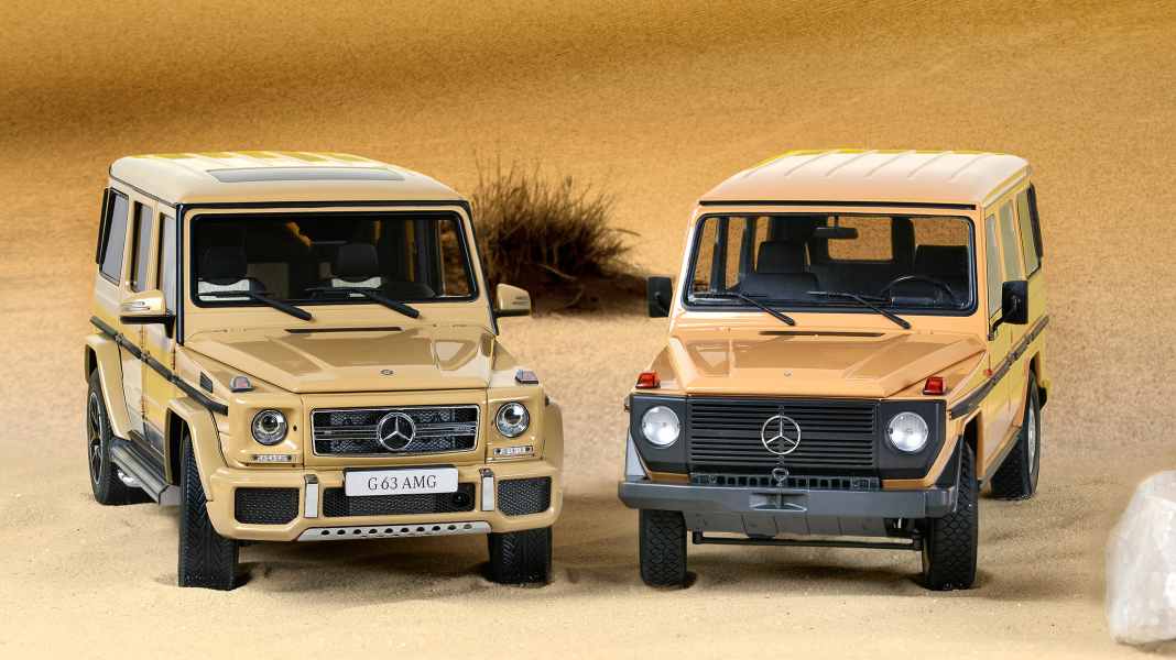 G-Volution: Zwei Mercedes G-Klassen aus Aachen in 1:18