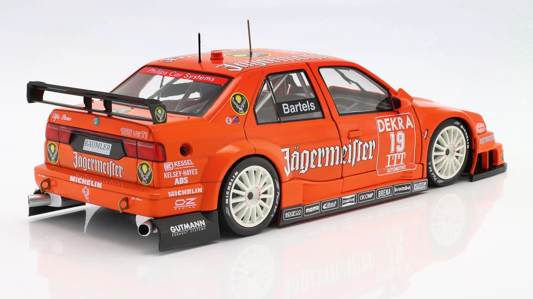 ’95 Alfa Romeo 155 DTM V6 von Werk83 in 1:18 – Alfas Allrad-Champ