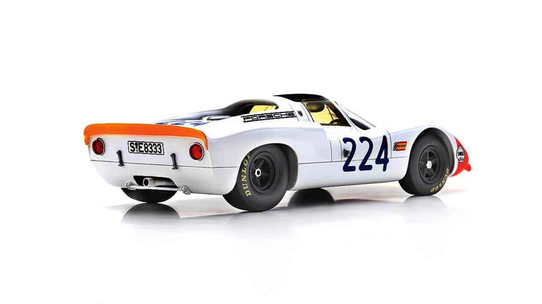 Der Plattfuß-Sieger: ’68 Porsche 907 Targa-Florio-Sieger von Spark in 1:18