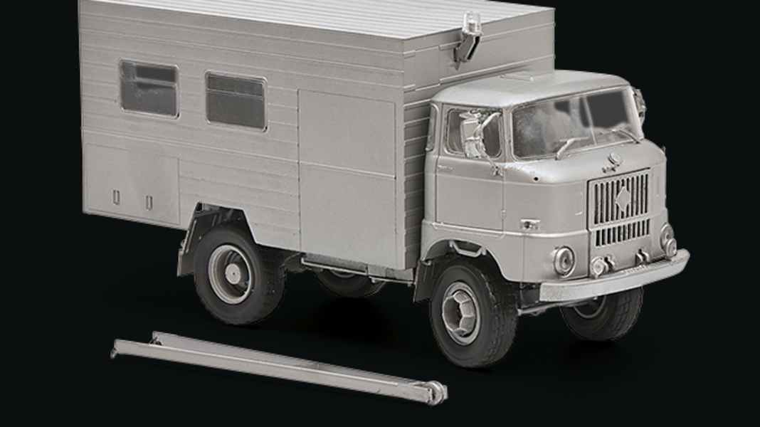 Der Feldarbeiter: IFA W50 von Schuco in 1:32
