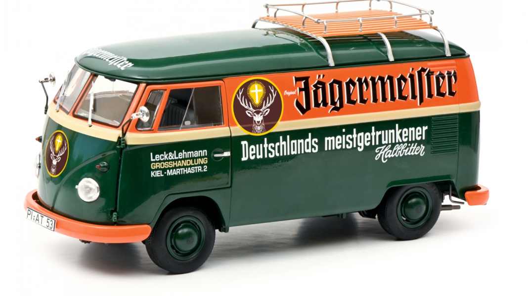 Na dann Prost! Schuco bringt “Jägermeister”-Bulli in 1:18!