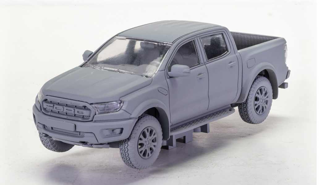 Corgi enthüllt erste Prototypenbilder des Ford Ranger Raptor im Maßstab 1:43