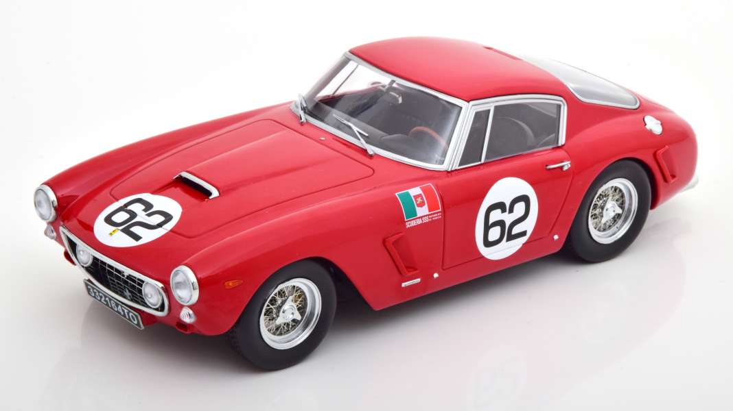 Der Ferrari 250 GT SWB kommt als Monza-Sieger von KK-Scale in 1:18