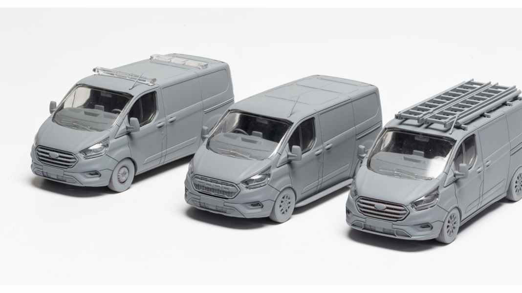 Corgi-Blog kündigt den neuen Ford Transit als Transporter in 1:43 für 2023 an