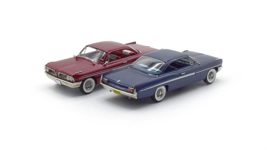 Den seltenen Pontiac Ventura von 1961 bringt Brooklin Models als 1:43er heraus