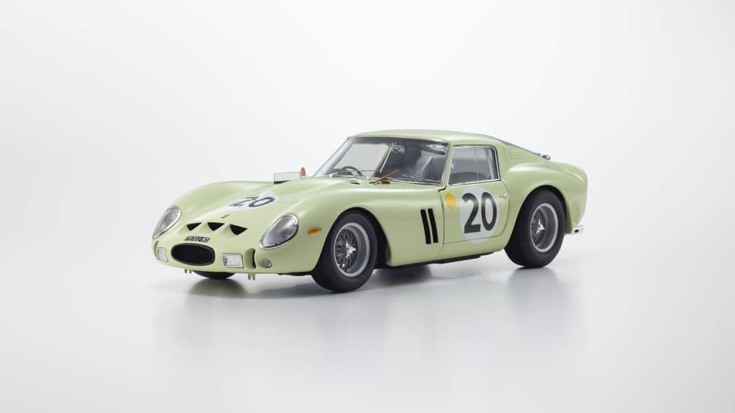 Kyosho bringt ultimatives Trio zum Ferrari 250 GTO in 1:18 an den Start