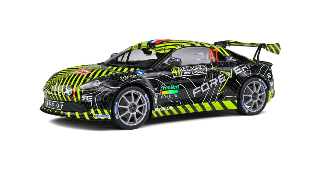 Solido bringt die neue Alpine von Rallye-Star Francois Delecour in 1:18