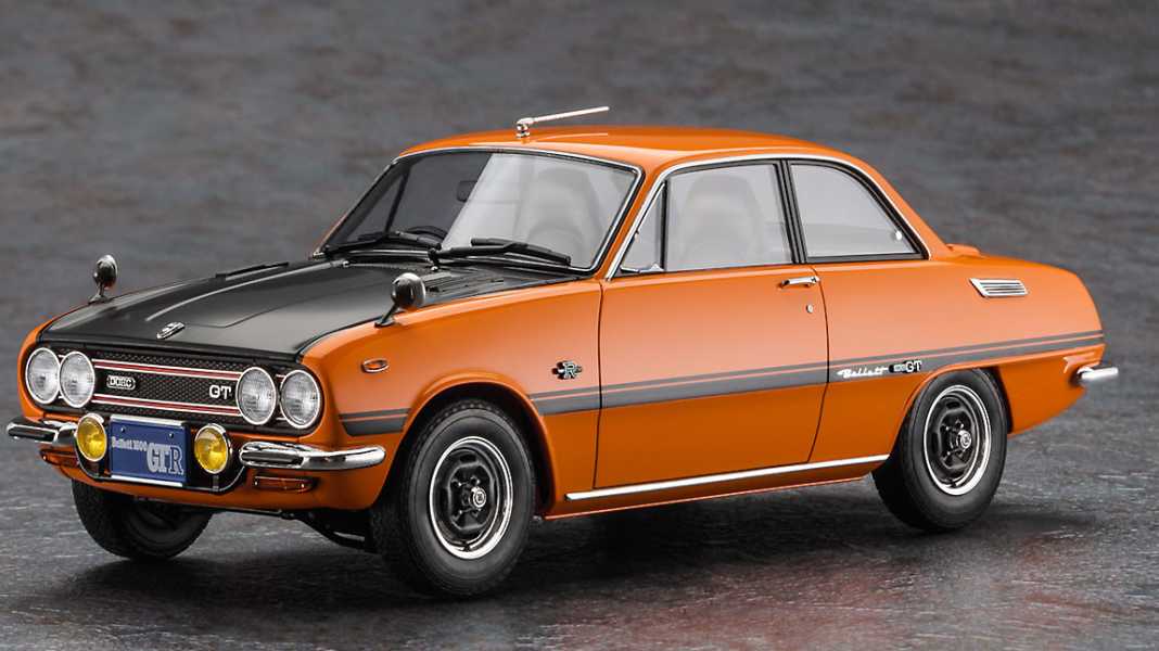 Hasegawa bringt einen weiteren Isuzu als 1:24-Kit: den Bellett von 1969