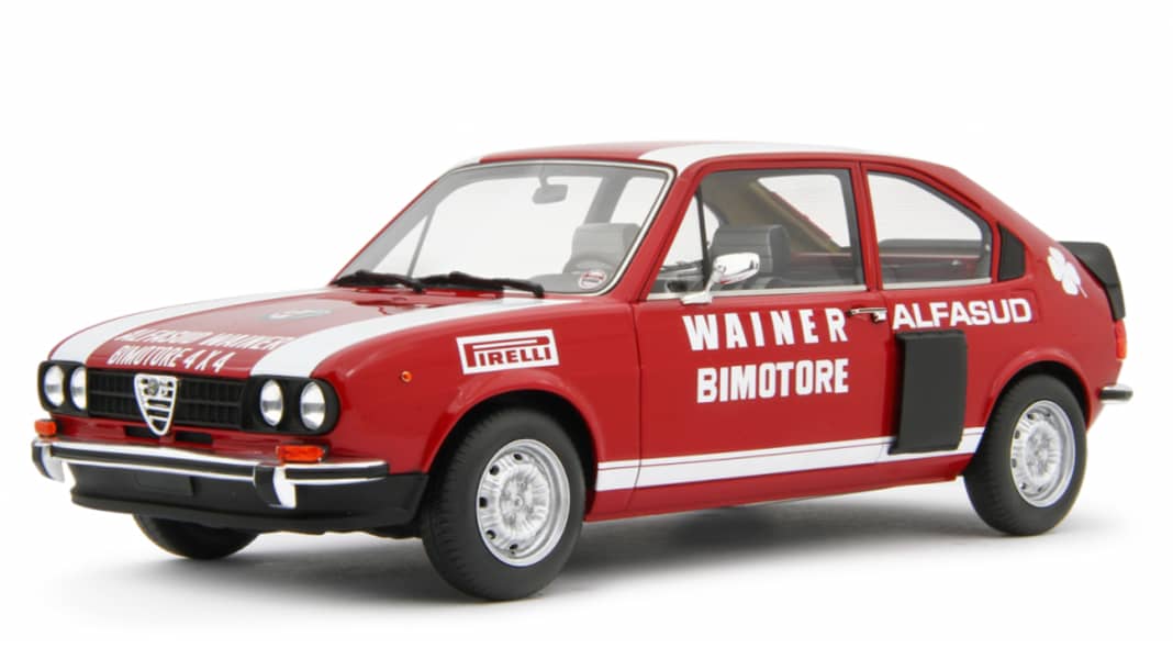 Alfasud Bimotore 4x4: Laudoracing baut die Doppelherz-Rarität in 1:18