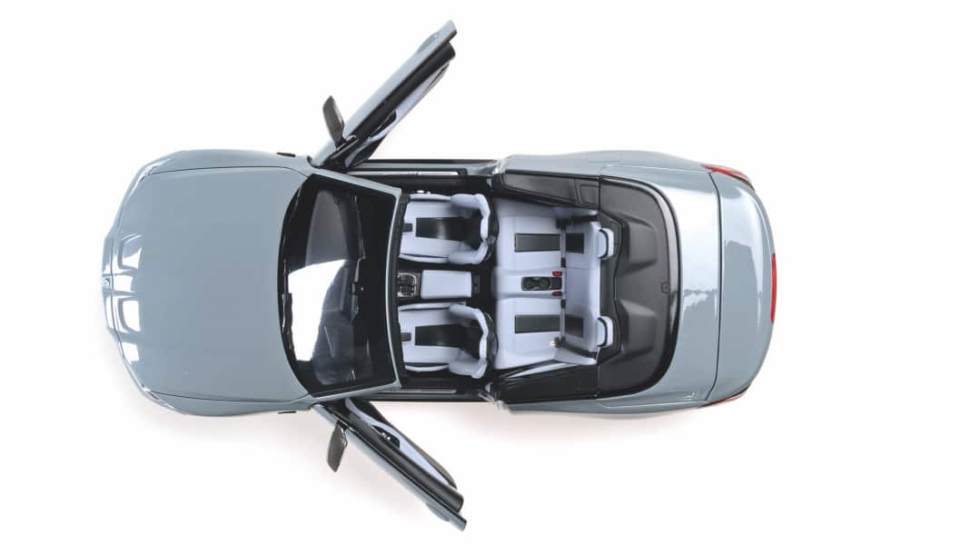 Minichamps: Dieser BMW M4 als Cabrio ist keine graue Maus in 1:18