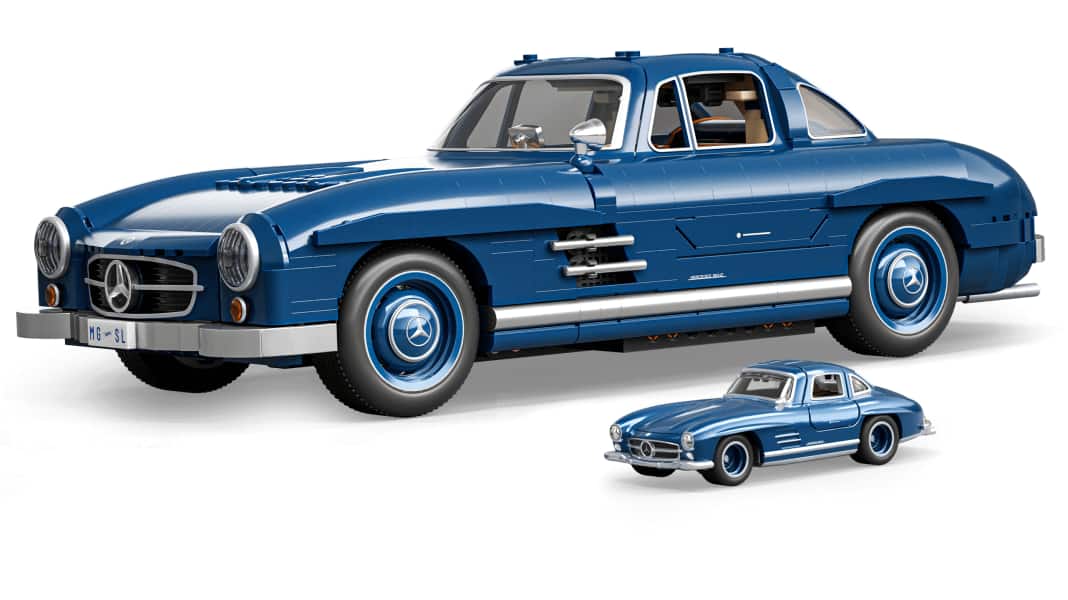 Hot Wheels: Der Flügeltürer kommt als Steinchenbausatz in 1:12