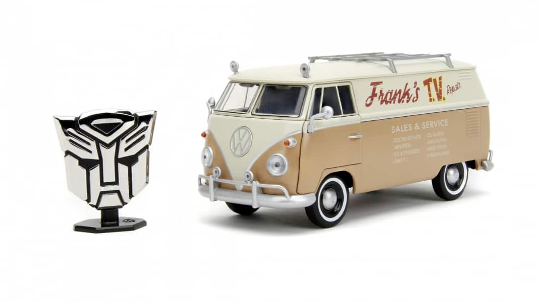 Jada Toys bringt Wheeljack-Bulli aus Transformers T7 in 1:24