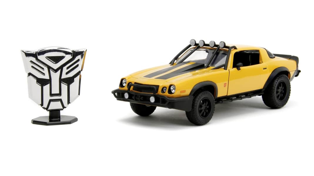 Neu bei Jada: Das Transformers-Auto als Bumblebee-Camaro in 1:24
