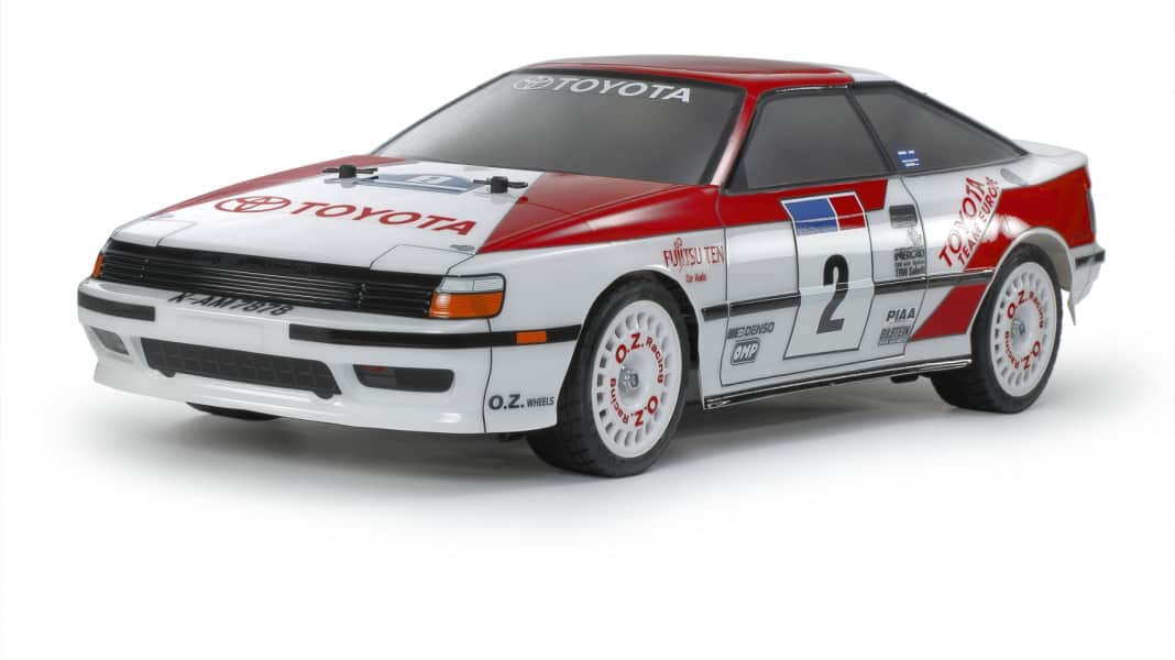 Tamiya bringt Toyota Rallye-Celica in 1:10 und mit Elektroantrieb