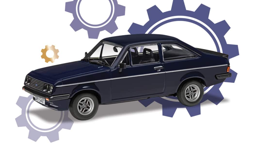 Corgi bringt Ford Escort von Richard Hammond als 1:43-Modell