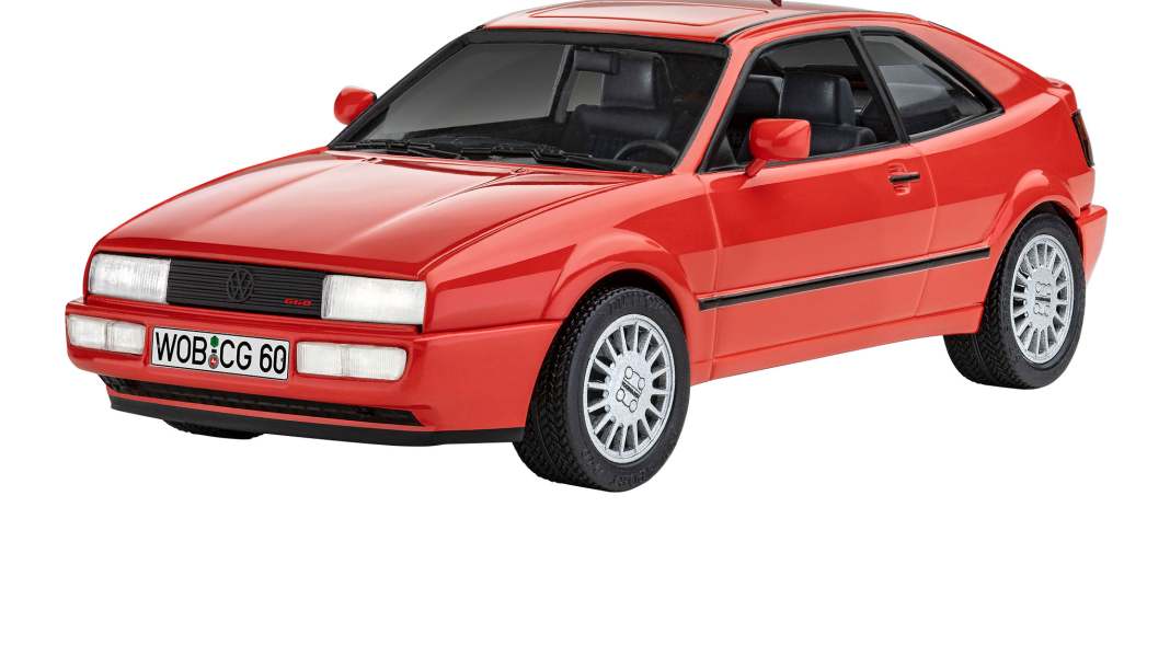 Revell zeigt erste Bilder vom 1:24-Kit des Volkswagen Corrado