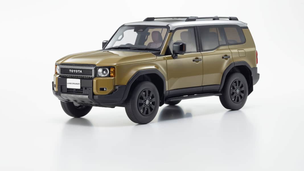 Kyosho baut Toyota Land Cruiser 250 in 1:18 und aus Resine