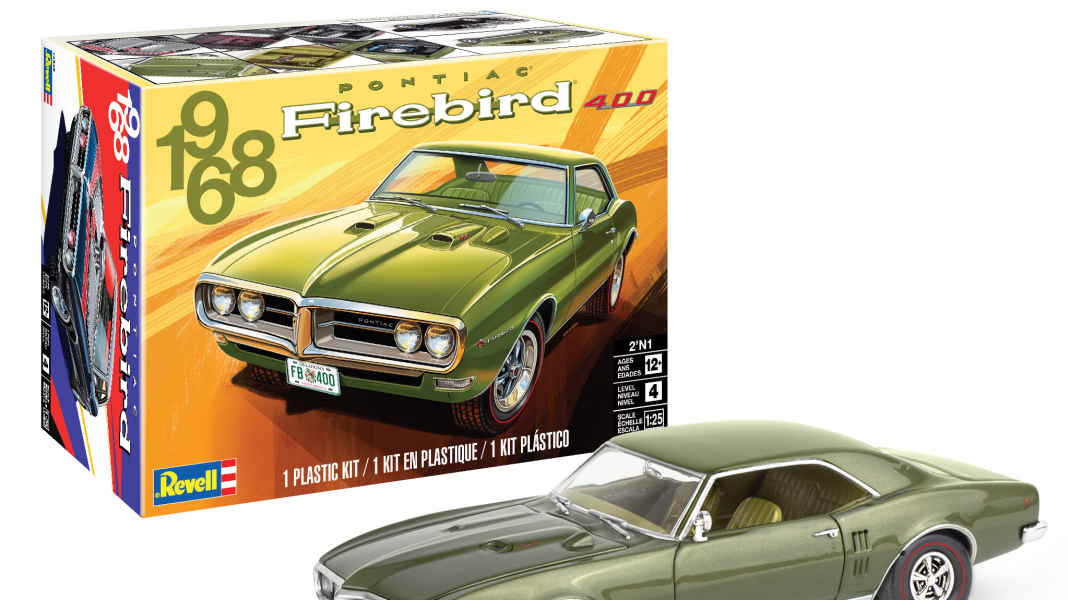 Revell bringt den Firebird als Alt-Achtundsechziger und 1:25-Plastikkit