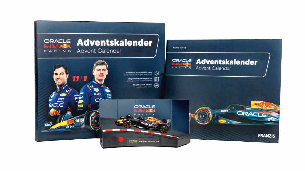Adventskalender Red Bull RB19 in 1:43 – Die Nummer eins