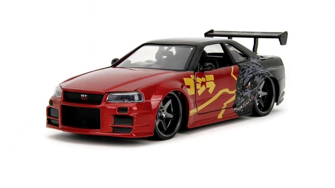 Mit diesem Nissan Skyline lässt Jada Toys in 1:24 das Godzilla-Monster raus!