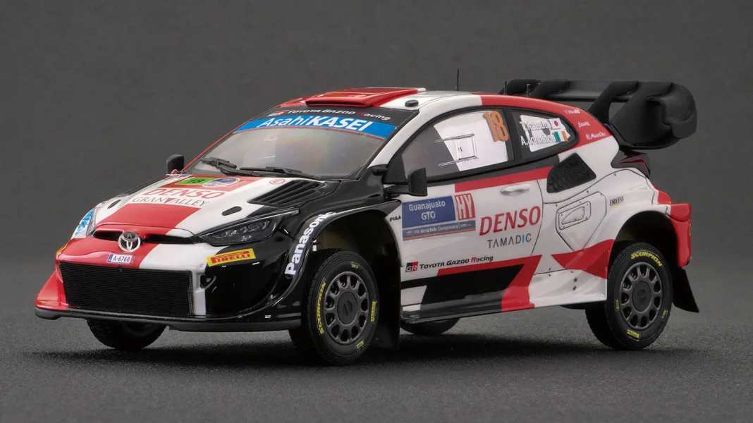 Belkits überrascht mit Toyota Yaris Rally1 Hybrid als Siegertyp in 1:24