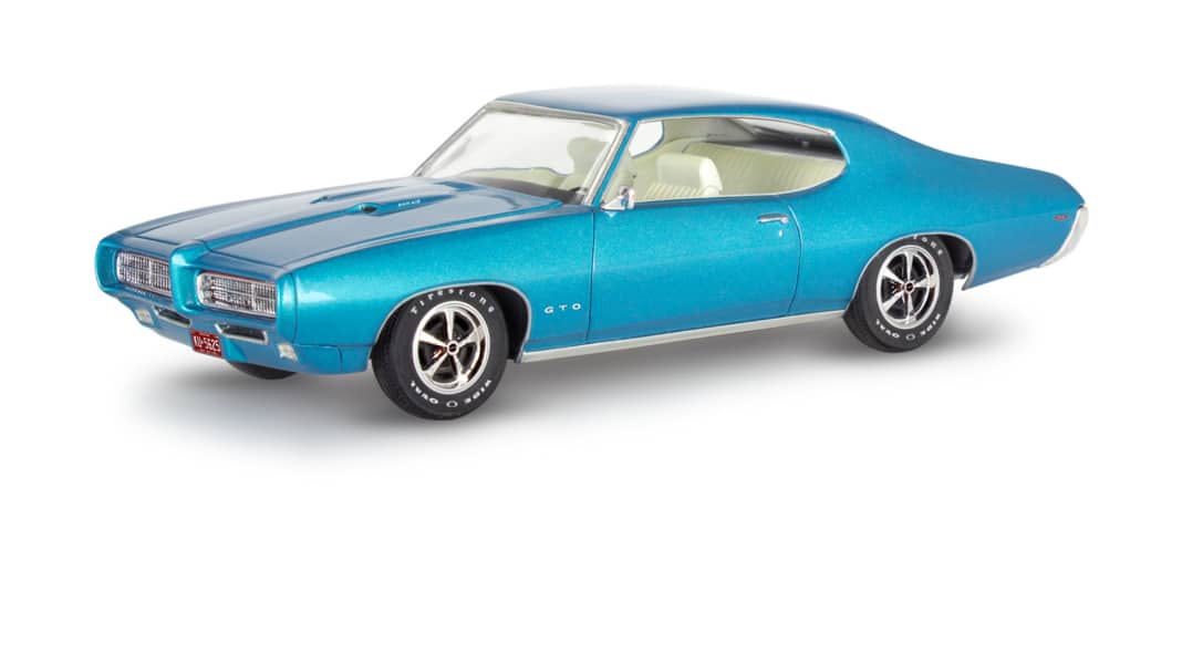 Revell bringt GTO: Der ‘69 Pontiac kommt als Kit in 1:24