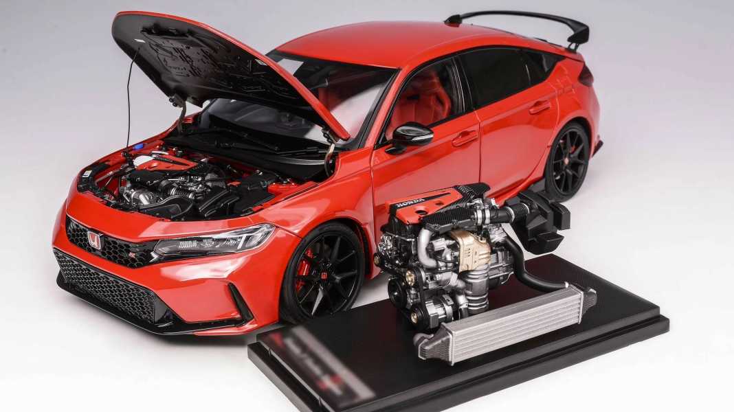 Motorhelix kündigt ultimativen Honda Civic Type R im Maßstab 1:18 an
