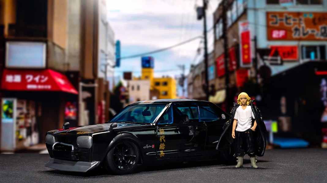 Jada Toys bringt neuen Anime-Nissan in 1:24 mit passender Figur