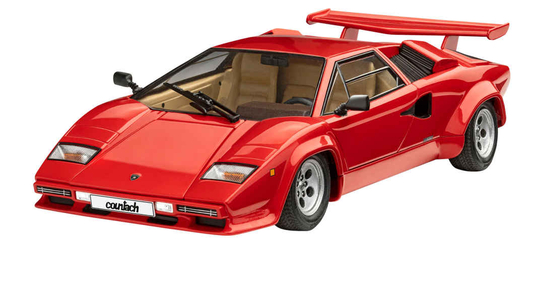 Revell bringt Lambo-Keil als 1:24-Kit in Hammerdetailierung