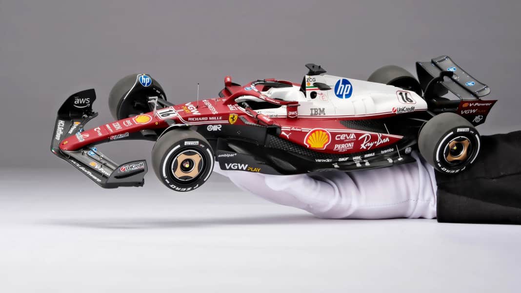 Ferrari SF-25 bekommt Lauda-Hommage von Amalgam in 1:18