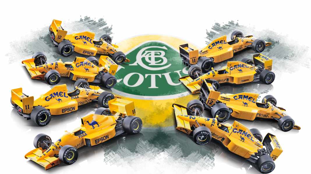 ‘89/‘90 Lotus 101/102 von Tecnomodel in 1:18 – Jetzt erst recht