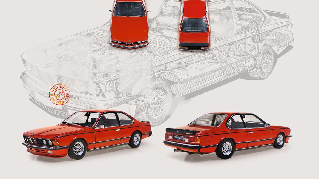 BMW 635 CSi von Solido in 1:18 - Sechsappeal