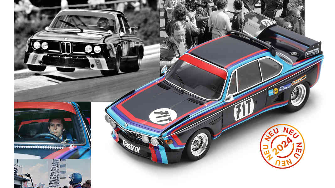 ’74 BMW 3.0 CSL Stuck/Ickx von Spark in 1:43 – Bis Runde vier
