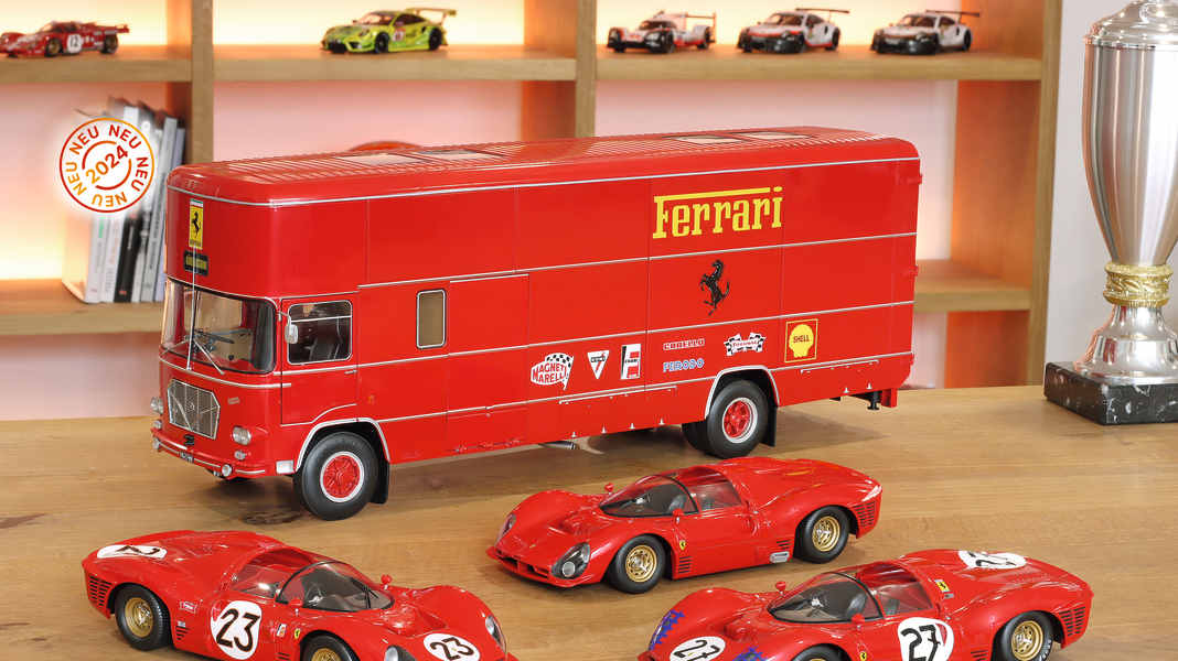 ’66/’67 Ferrari 330 P3/P4 von Werk83 in 1:18 – Ganz schön schnell
